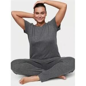 NWT Victoria's Secret Glow Thermal Tee Jogger Set, XXL